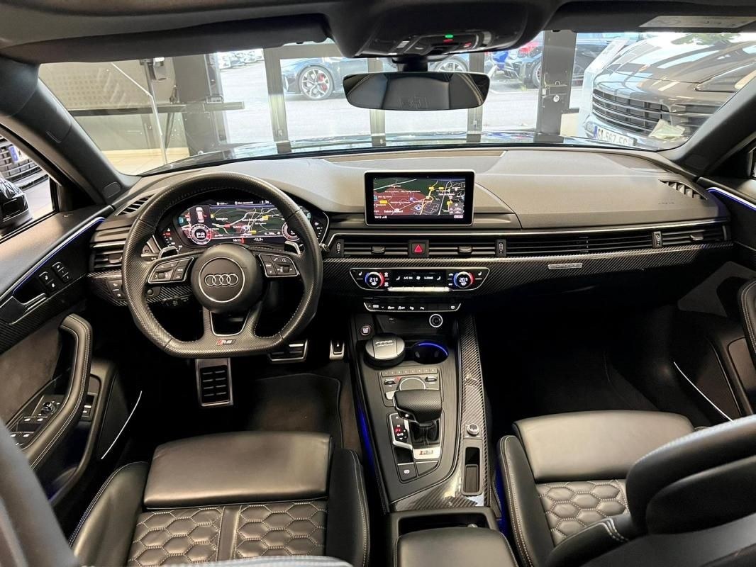 Audi RS4 Avant 2.9 V6 TFSI 450 CV QUATTRO BVA GPS COCKPIT SELLERIE DIAMANT